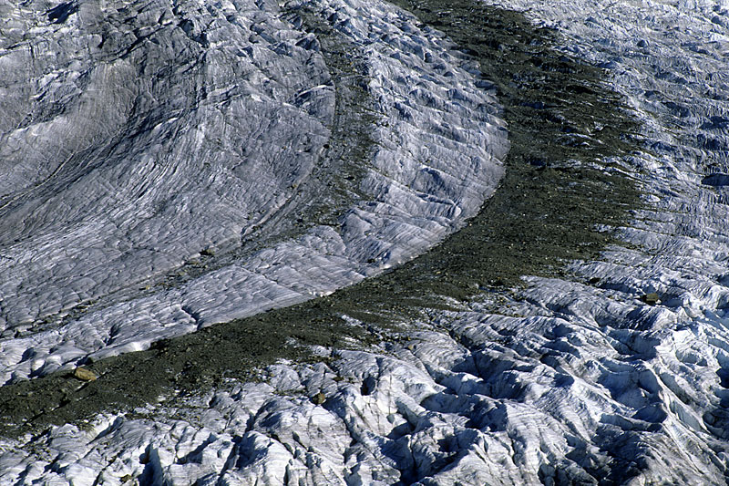 At the glacier margin