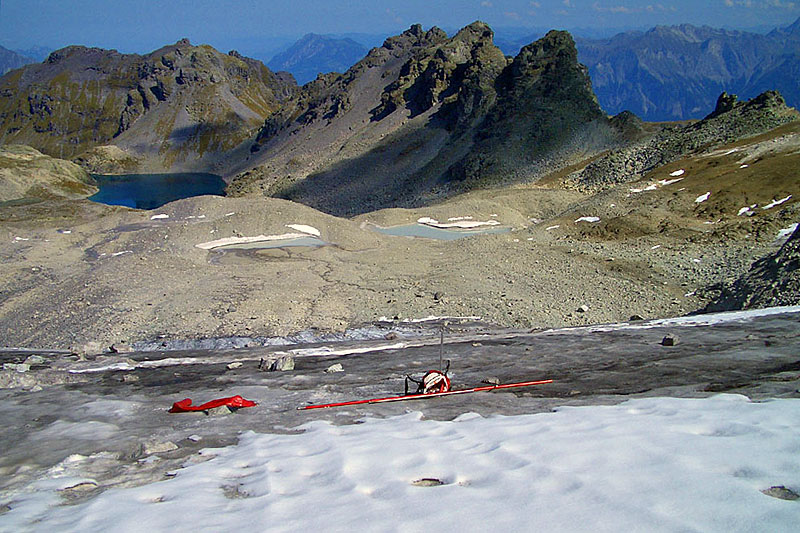 Pizolgletscher und Karseen