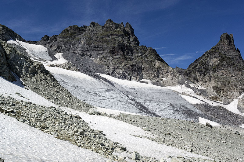 Pizolgletscher und Karseen