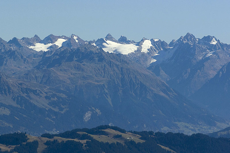 Pizolgletscher und Karseen