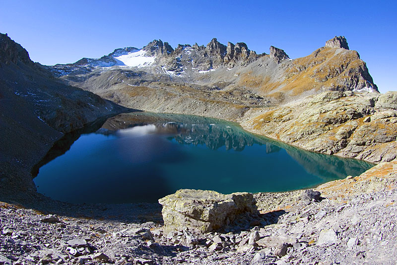 Pizolgletscher und Karseen