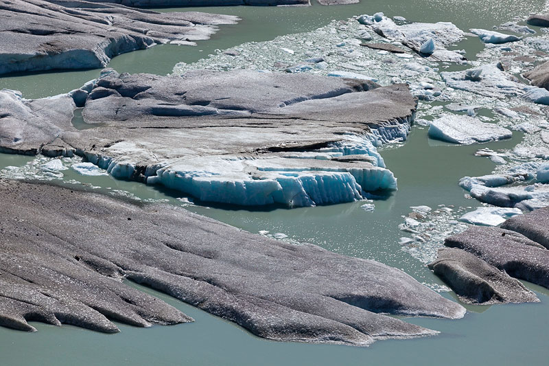 Rhonegletscher, new glacier lake, glacier recession