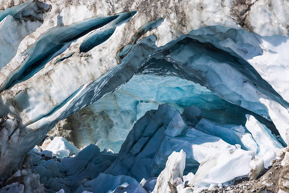 Tiefengletscher 2021-22: Luftbilder und Wiederholungsaufnahmen