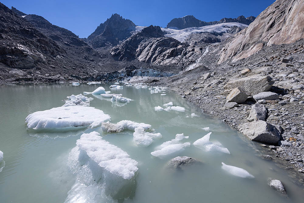 Tiefengletscher 2021-22: Luftbilder und Wiederholungsaufnahmen