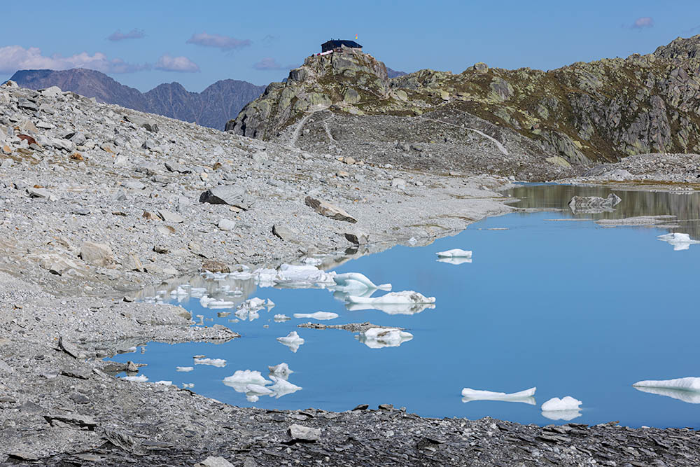 Tiefengletscher 2021-22: Luftbilder und Wiederholungsaufnahmen