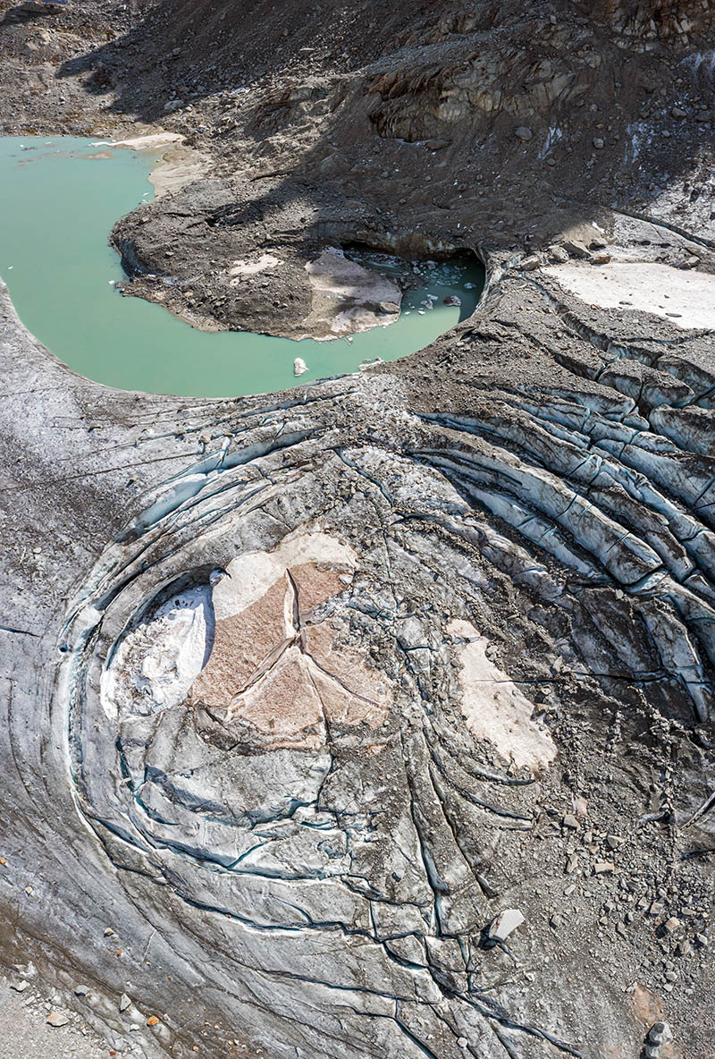 Tiefengletscher: repeat and aerial photos