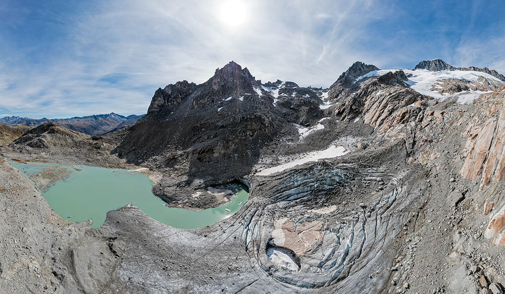 Tiefengletscher: repeat and aerial photos