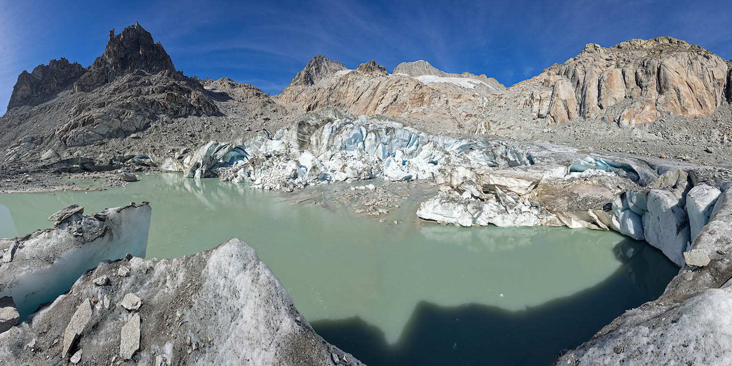 Tiefengletscher 2021-22: Luftbilder und Wiederholungsaufnahmen