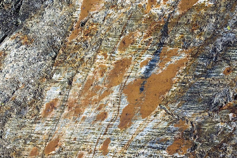 Glacially eroded bedrock near Triftgletscher, 15. August 2007