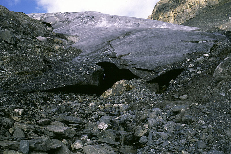Glacier de Tsanfleuron, Gletscherzunge Glacier de Tsanfleuron, Gletscherzunge