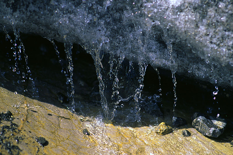 Glacier de Tsanfleuron, Ablation