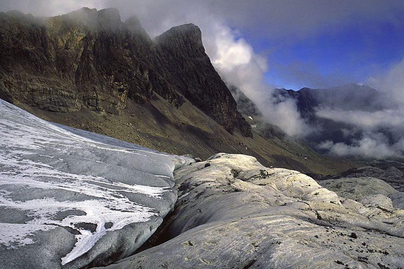 Glacier de Tsanfleuron, Rundhcker