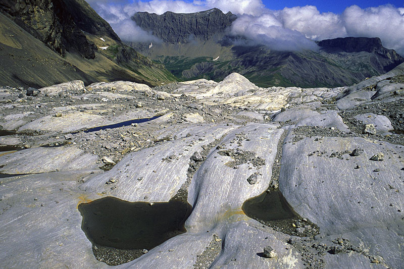 Glacier du Tsanfleuron, Rundhöcker Glacier du Tsanfleuron, Rundhöcker