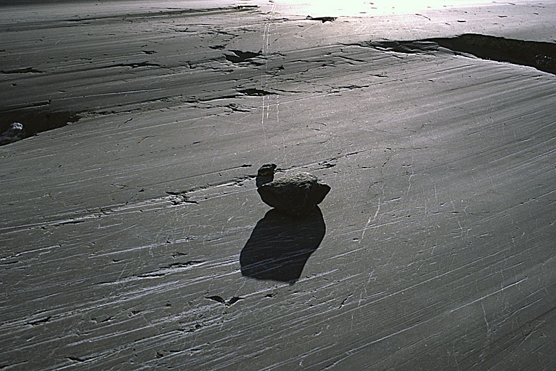 Glacier de Tsanfleuron, Gletscherschliff