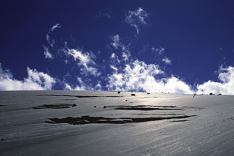 Glacier de Tsanfleuron, Gletscherschliff Glacier de Tsanfleuron, Gletscherschliff