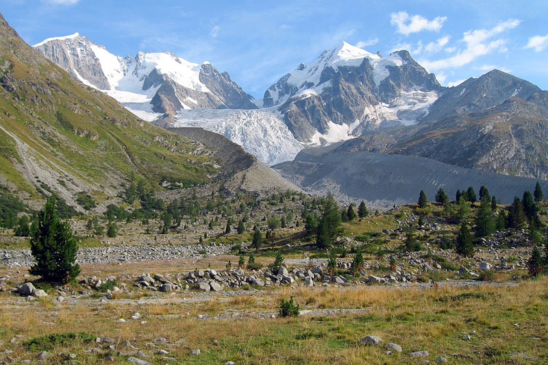Proglacial area 2009 Proglacial area 2009