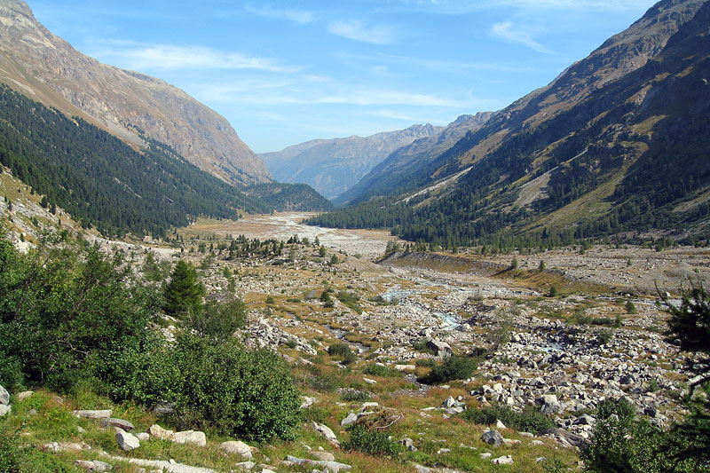 Proglacial area 2009 Proglacial area 2009