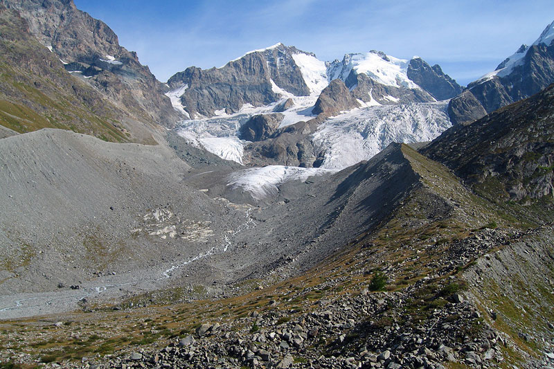 Proglacial area 2009 Proglacial area 2009