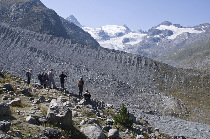 Proglacial area 2009 Proglacial area 2009