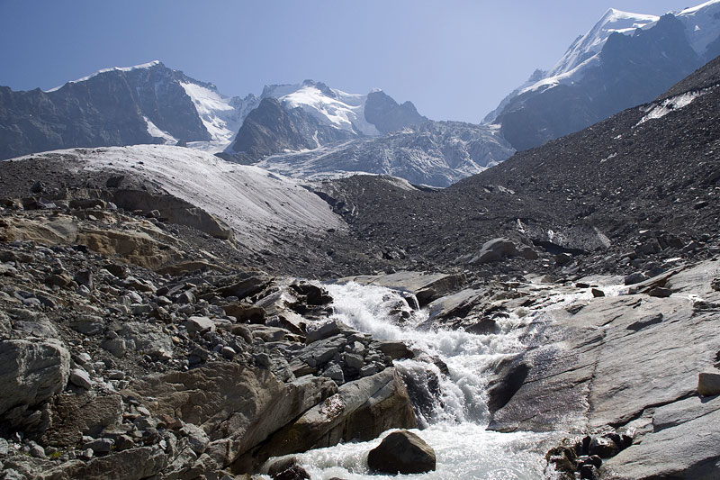Proglacial area 2009 Proglacial area 2009