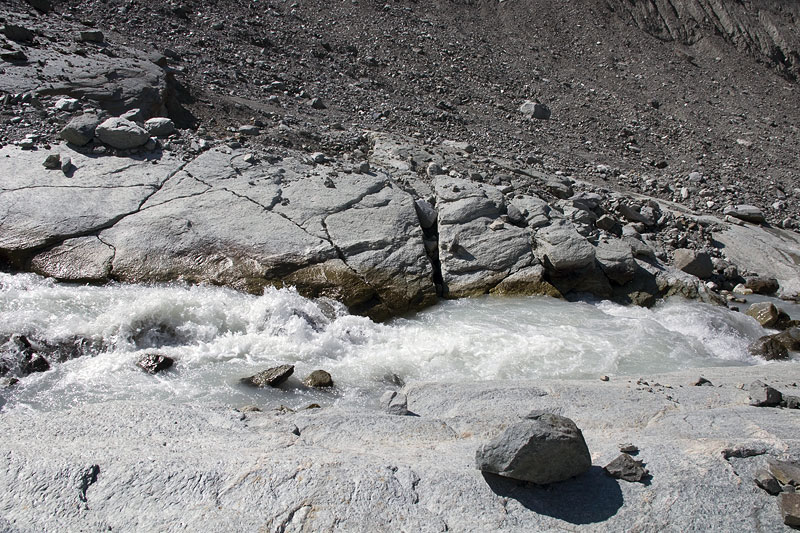 Proglacial area 2009 Proglacial area 2009