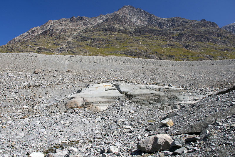 Glacier surface 2009 Glacier surface 2009