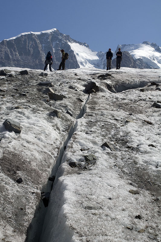 Glacier surface 2009 Glacier surface 2009