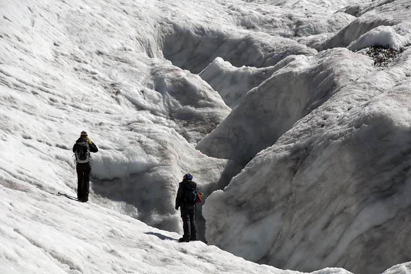 Glacier surface 2009 Glacier surface 2009