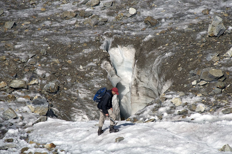 Glacier surface 2009