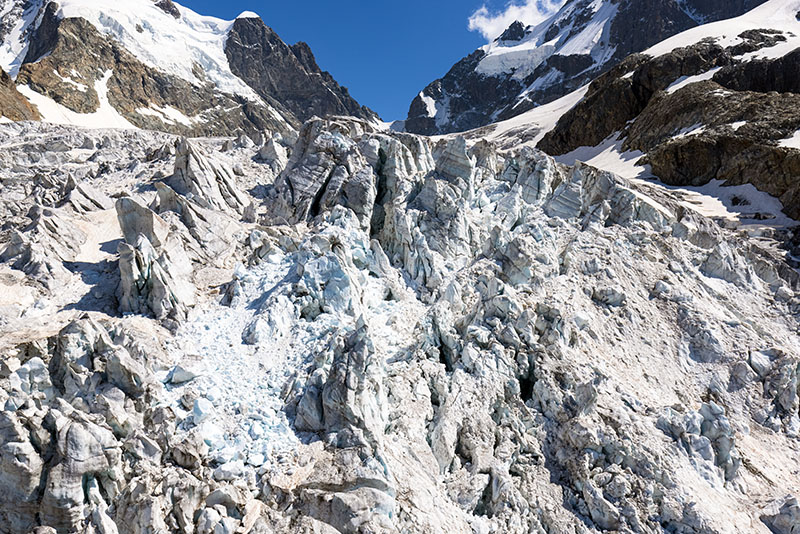 2021-2023: Luftbilder und Wiederholungsaufnahmen Tschiervagletscher