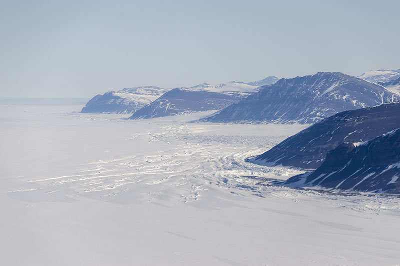 George VI Ice Shelf: lakes and ponds