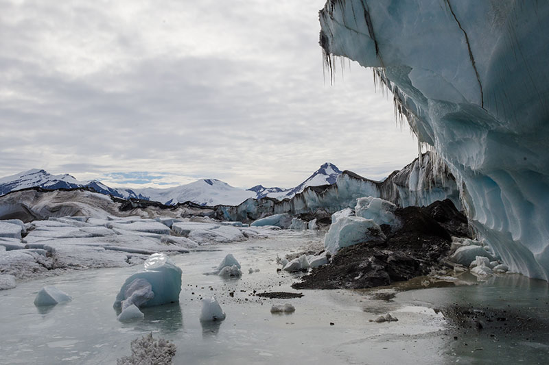 George VI Ice Shelf: lakes and ponds