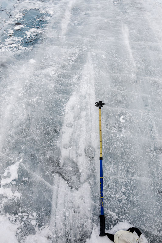 George VI Ice Shelf structures and morphological features