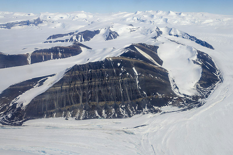 George VI Ice Shelf tributary glaciers George VI Ice Shelf tributary glaciers