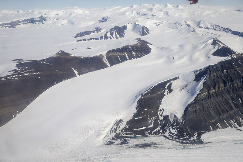 George VI Ice Shelf tributary glaciers George VI Ice Shelf tributary glaciers
