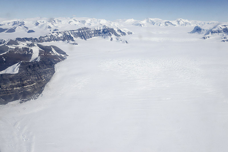 George VI Ice Shelf tributary glaciers George VI Ice Shelf tributary glaciers