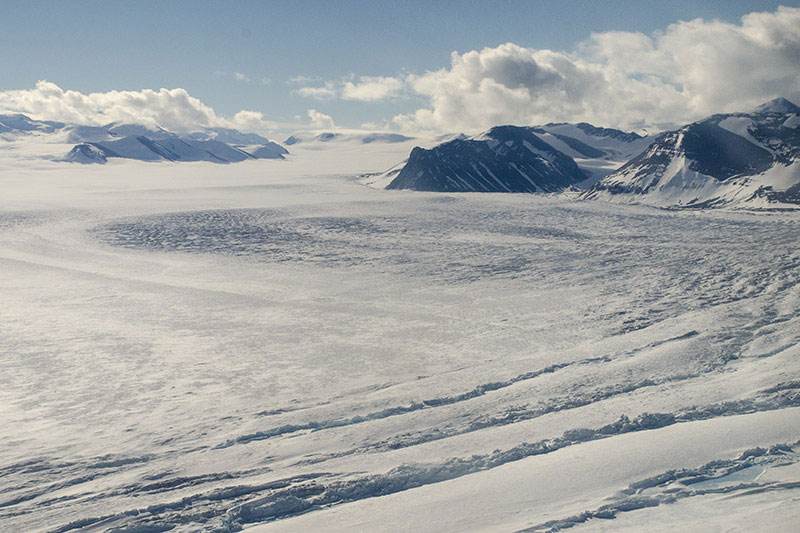 George VI Ice Shelf tributary glaciers