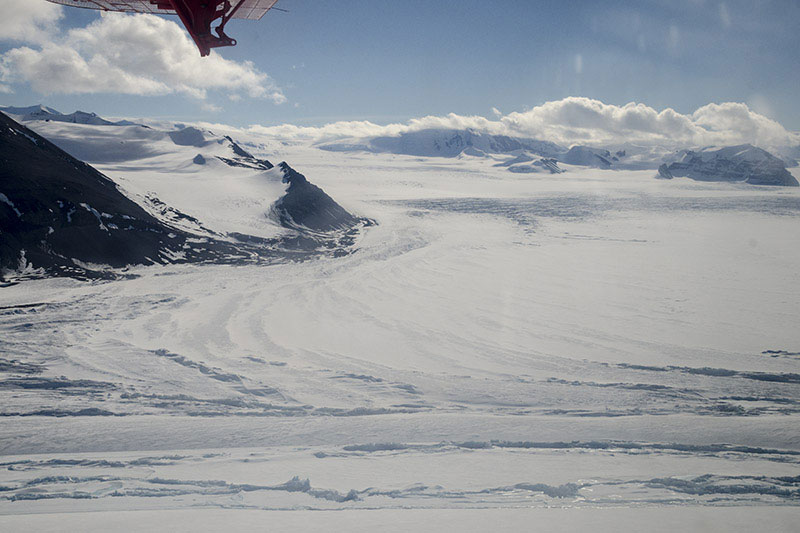 George VI Ice Shelf tributary glaciers George VI Ice Shelf tributary glaciers