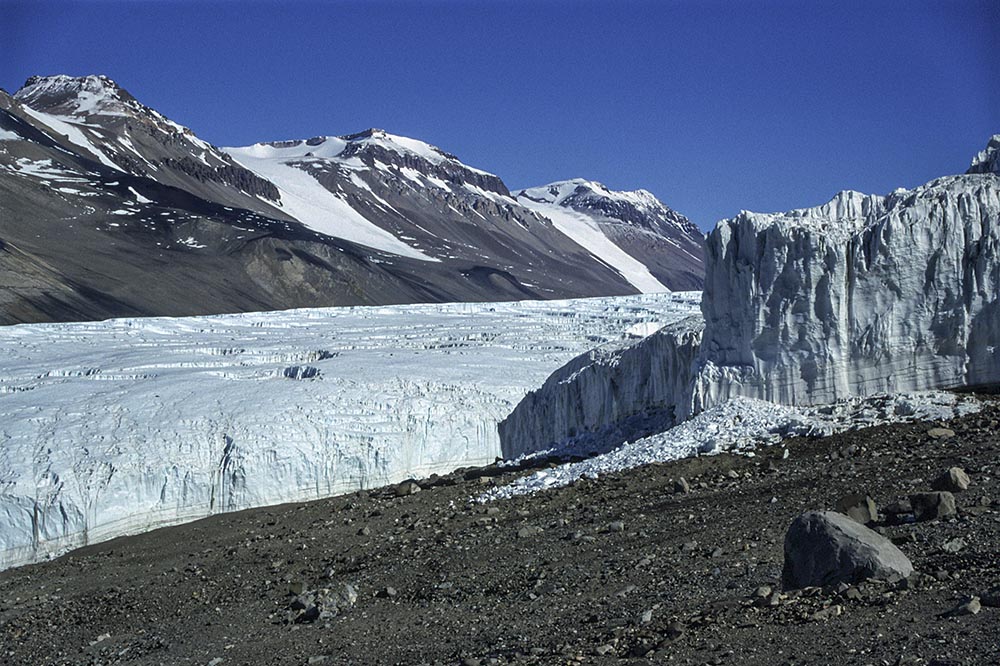 Rhone Glacier, Dry Valleys, Antarctica Rhone Glacier, Dry Valleys, Antarctica