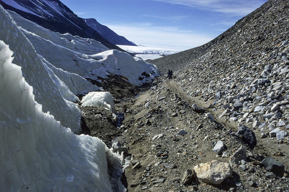 
Suess Glacier, Dry Valleys, Antarctica
