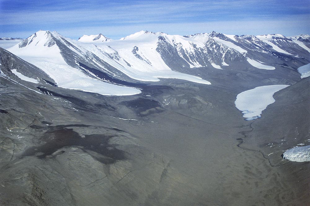 
Taylor Valley glaciers, Dry Valleys, Antarctica
