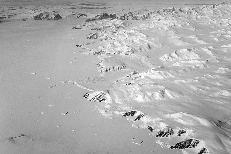 Flight to Antarctica