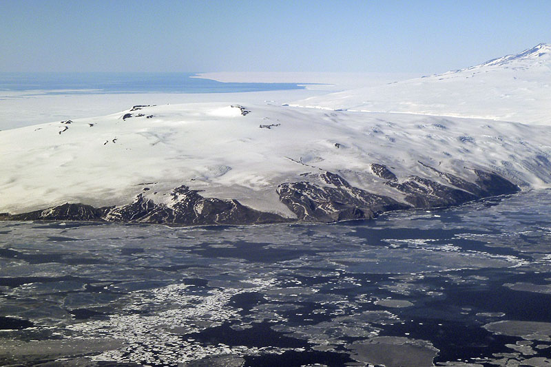 Flight to Antarctica