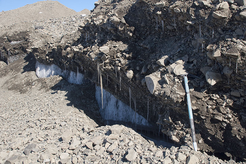 Ice shelf moraines Ice shelf moraines