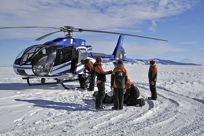 Ice Shelf Travel Camping