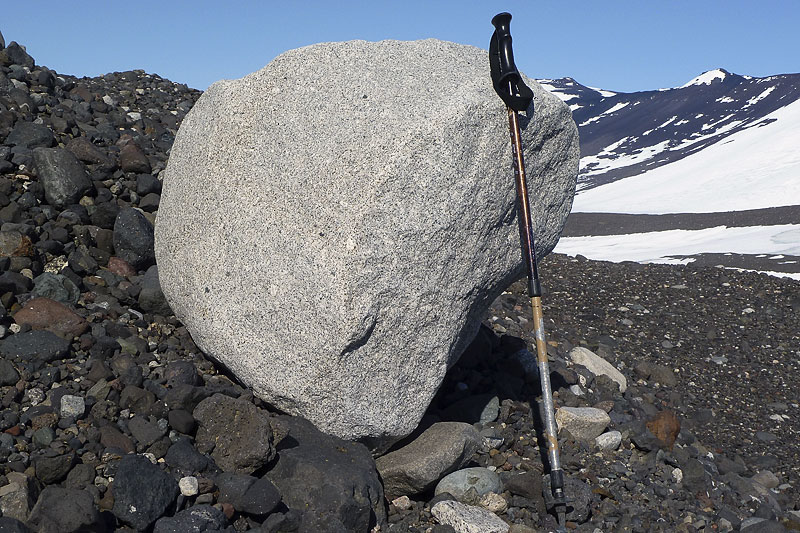 Representative lithologies of morainic debris Representative lithologies of morainic debris