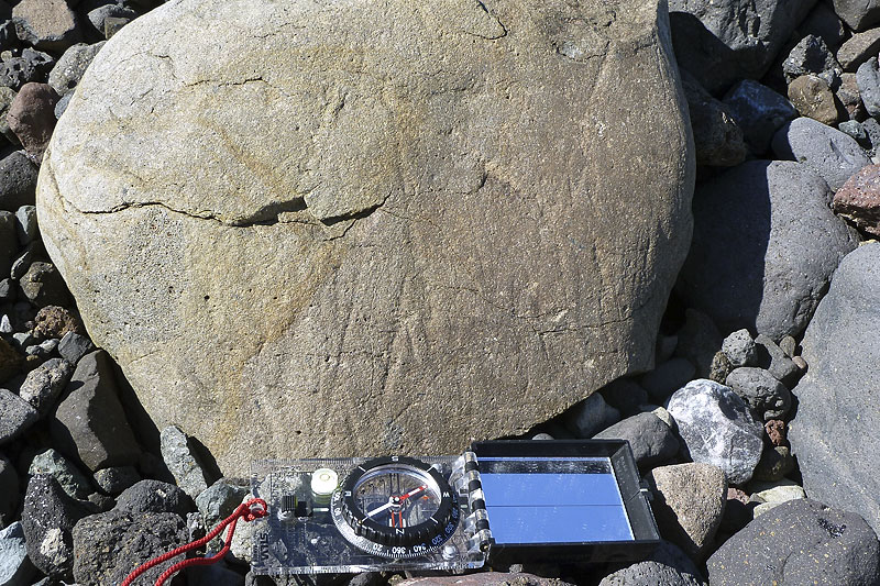 Representative lithologies of morainic debris Representative lithologies of morainic debris