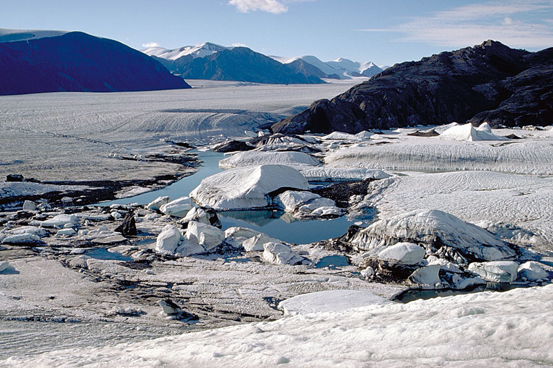 Astro Glacier, Astro Lake und Piper Glacier Astro Glacier, Astro Lake und Piper Glacier