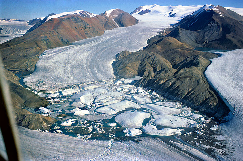 Astro Glacier, Astro Lake und Piper Glacier Astro Glacier, Astro Lake und Piper Glacier