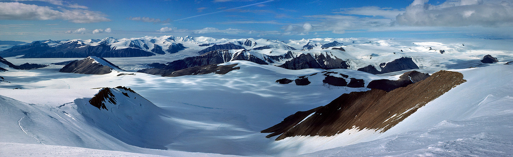 Astro Glacier, Astro Lake und Piper Glacier Astro Glacier, Astro Lake und Piper Glacier